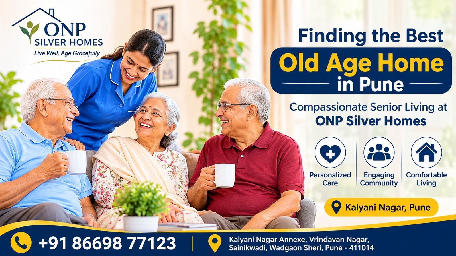 The Best Old Age Home in Pune - ONP Silver Homes